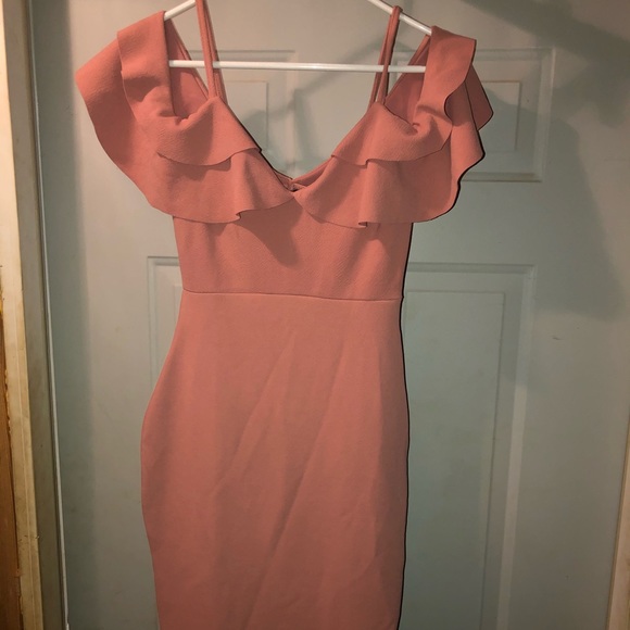 Formal pastel pink dress - Picture 1 of 3